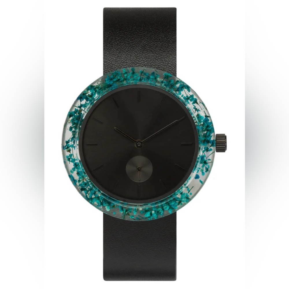 Analog Watch Co.- Blue Queen Anne’s Lace - Botanist Collection-Unisex-New in Box